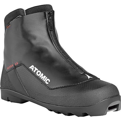 ATOMIC Unisex Savor 25 schwarz/rot Skischuhe, Negro y Rojo, 46 EU