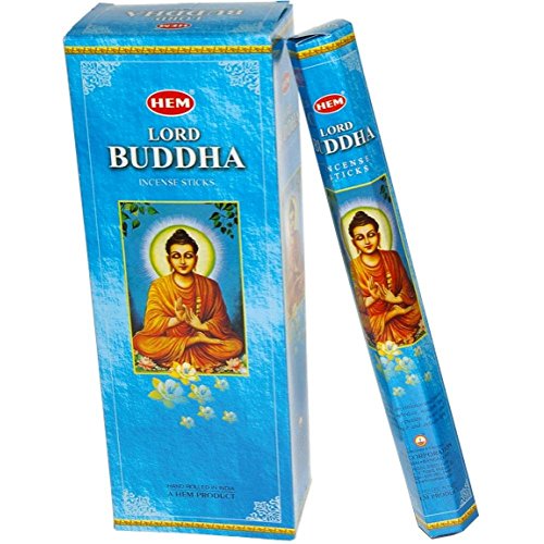 Hem Räucherstäbchen-Boxen, 6 Packungen, insgesamt 120 Stäbchen Lord Buddha im Sale