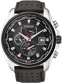 Thumbnail for Citizen Men's Analog Eco-Drive Watch with Leather Strap AT9036-08E on Sale