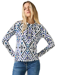Thumbnail for CECIL Damen B322258 Langarmshirt Mit Print, Wild Lilac,  EU im Sale