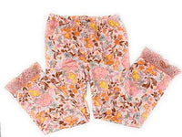 Thumbnail for Victoria's Secret Pyjamahose aus Satin, Blumenmuster, Mehrfarbig; Pink, Medium im Sale