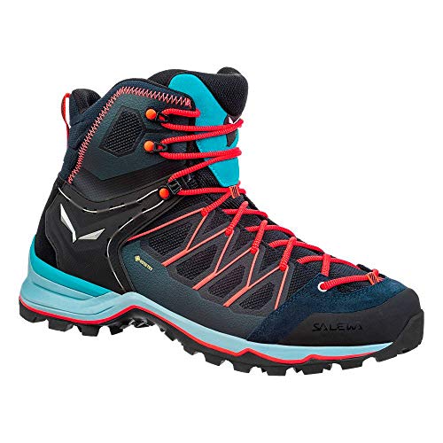 SALEWA Damen Ws MTN Trainer Lite Mid GTX Trekking-& Wanderstiefel, Premium Navy Blue Fog, EU im Sale