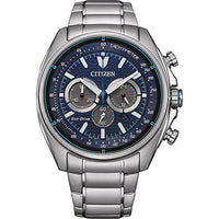 Thumbnail for CITIZEN Herren Analog Japanisches Quarzwerk Uhr mit Edelstahl Armband CA4560-81L, Blau im Sale
