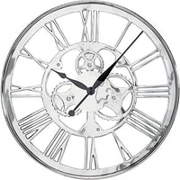 Thumbnail for Kare Design Wanduhr Gear, Silber, 60cm Durchmesser, Uhr, Aluminium, Glas, Stahl, Quarzuhrwerk, Batterie nicht inklusive im Sale