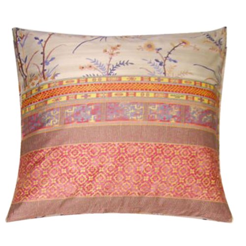 Bassetti Fong pillowcase for bed linen, 100% cotton satin (110 threads per cm²), beige, 40x80 cm on sale