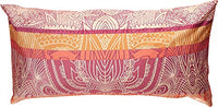 Thumbnail for Erwin Müller Kissenbezug, Kissenhülle Bio Mako-Satin Ornamente rot-orange im Sale