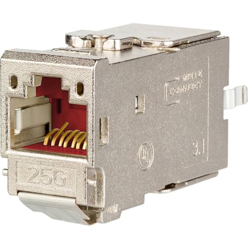 Metz Connect 130B11-25-E RJ45-Einbaumodul E-Dat, Modul-Steckgesicht im Sale
