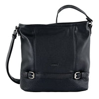 Thumbnail for TOM TAILOR Juna Damen Hobo Bag Schultertasche Mittelgroß Schwarz im Sale