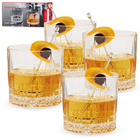 Thumbnail for Spiegelau 4-teiliges Whisky-Set, Single Old Fashioned Glas, Whiskygläser, Kristallglas, 270 ml, Perfect Serve, 4500177 im Sale
