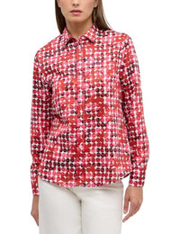 Thumbnail for ETERNA women's print blouse Regular FIT 1/1 pink 40_D_1/1 on sale