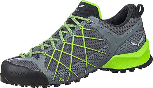 SALEWA Herren Ms Wildfire Trekking-& Wanderhalbschuhe, Flintstone Fluo Green, 41 EU im Sale