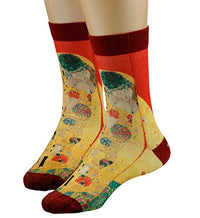 Thumbnail for Longsocks Wigglesteps women's socks, The Kiss after Klimt, one size 36-41 socks 772