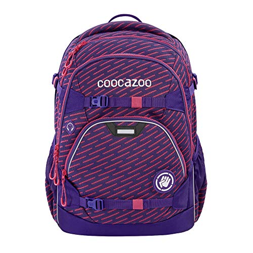 coocazoo Schulrucksack ScaleRale „FreakaSneaka Rose Purple“, lila, ergonomischer Tornister, höhenverstellbar mit Brustgurt und Hüftgurt, ab der 5. Klasse im Sale