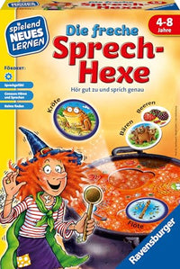 Thumbnail for Ravensburger 24944 - Die freche Sprech-Hexe - Spielen und Lernen für Kinder, Lernspiel für Kinder ab 4 Jahren, Spielend Neues Lernen für 2-4 Spieler im Sale