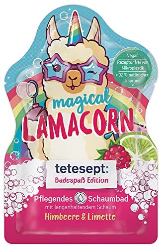 tetesept Badespaß Edition Schaumbad Magical Lamacorn – Fruchtiger Duft & langanhaltender Badeschaum für ein magisches Badeerlebnis – Pflegender Badezusatz – 15 x ml im Sale