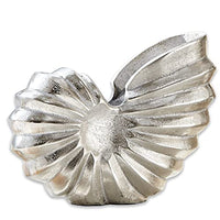 Thumbnail for Loberon Deko-Ammonit Whirl | Maritime Deko | Aus Aluminiumguss | Badezimmer Deko Wohnzimmer | Ideal Für Pflanzen | Silber, Silber im Sale