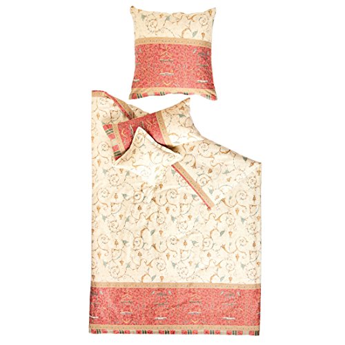 Bassetti bed linen OPLONTIS red 135 x 200 cm - (9236936) on sale