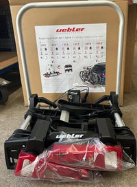 Thumbnail for Uebler i21z bike rack AHK 90 degrees with toothed belt for 2 bikes/e-bikes on sale