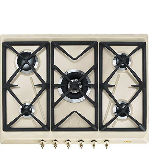 SMEG SRV876POGH Gaskochplatte, creme im Sale