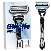 Thumbnail for Gillette SkinGuard Sensitive Nassrasierer Herren, Rasierer + 1 Rasierklinge mit Hautschutz, Geschenk für Männer im Sale