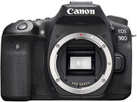 Thumbnail for Canon EOS 90D SLR camera body (32.5 megapixels, 7.7 cm (3 inches), Bluetooth, Vari-Angle Touch Display, APS-C sensor, 4k, Full HD, DIGIC 8, Wi-Fi), black on sale