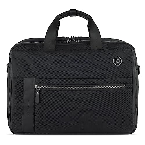 bugatti Nero Businesstasche mit 15“ Laptopfach, Herren- Aktentasche, groß, Schwarz im Sale