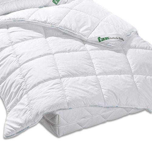 Frankenstolz lightweight quilt, size 135 x 200 cm, 560 g, white