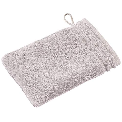 Vossen Calypso Feeling Waschhandschuh 22 x 16 cm Light Grey im Sale