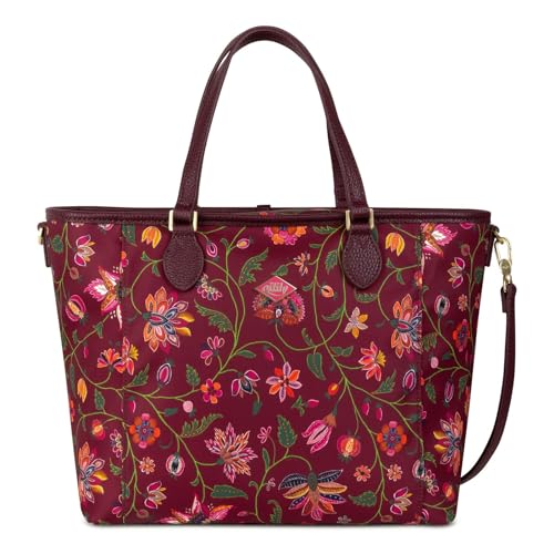 Oilily Haley Handbag Joy Flowers Chocolate im Sale