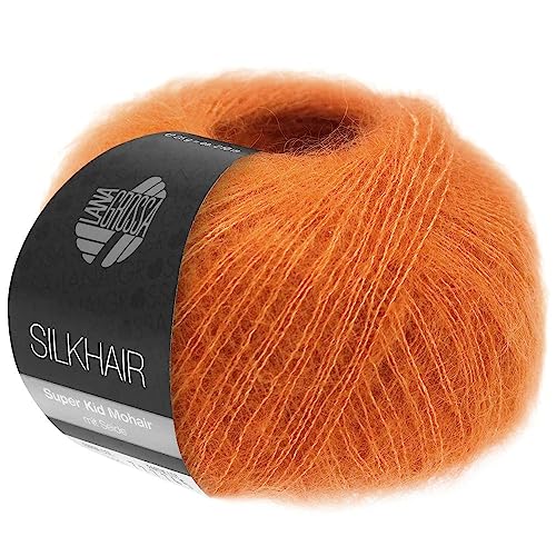 Lana Grossa Silkhair 161 Mandarine 25g im Sale