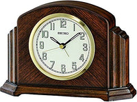 Thumbnail for Seiko table clock brown wood QXE043B on sale