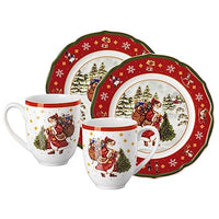 Thumbnail for Hutschenreuther Happy Wintertime Red Set 4tlg im Sale