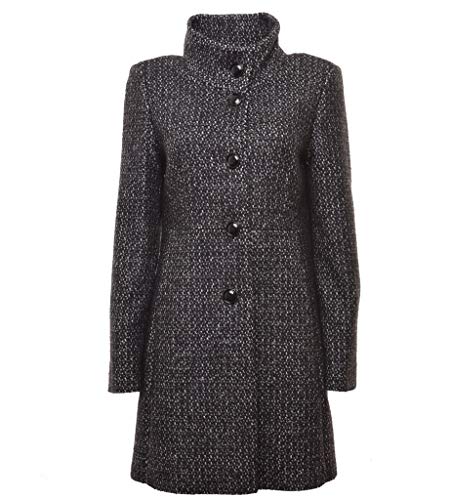 Fuchs Schmitt Kurzmantel mit Musterung schwarz (0100 SCHWARZ) 44 im Sale