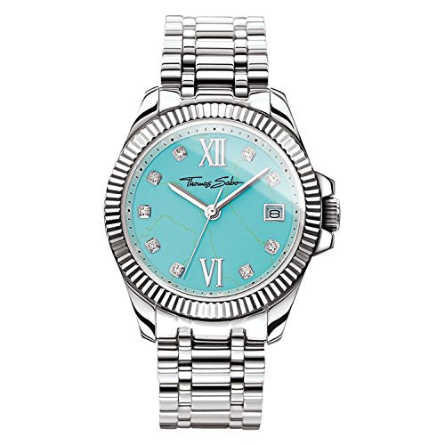 Thomas Sabo Damen Armbanduhr Analog Mechanik Edelstahl WA0317-201-215-33 im Sale