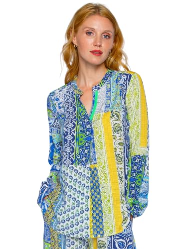 Emily van den Bergh - Damenbluse 8241 - Mehrfarbig, 38 im Sale