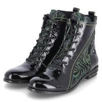 Thumbnail for Simen Damen Stiefeletten Schwarz Lackleder, im Sale