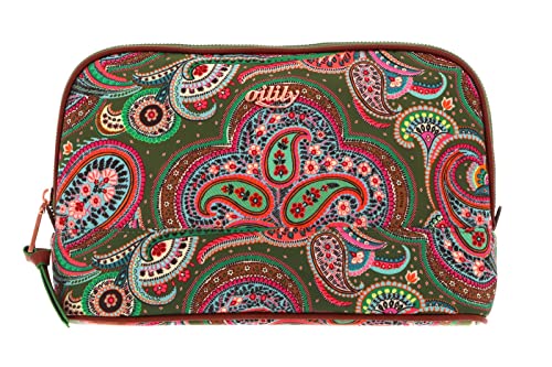 Oilily Helena Paisley Cosmetic Bag M Cypress