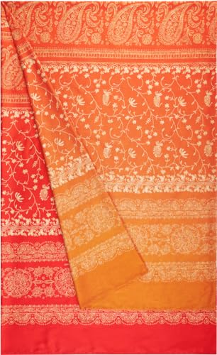 Bassetti Brenta Foulard made of 100% cotton in the color Mandarine O1, dimensions: 180x270 cm - 9328372 on sale