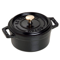 Thumbnail for STAUB Gusseisen Bräter/Cocotte, rund 24cm, 3,8L, Aromaregen Funktion für optimale Befeuchtung, Für alle Herdarten inkl. Induktion & Backofen, Schwarz im Sale