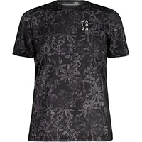 Thumbnail for Maloja Women's Envaliram Multi T-shirt Black - Quick-drying, lightweight women's mountain bike T-shirt, on sale