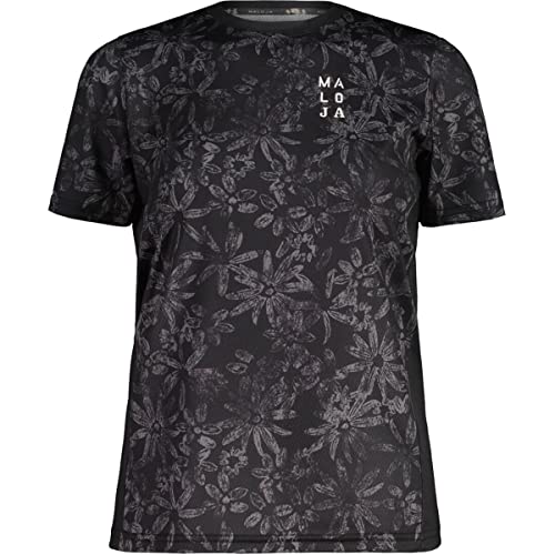 Maloja W Envaliram. Multi T-shirt Schwarz - Schnelltrocknendes leichtes Damen Mountainbike T-Shirt, im Sale