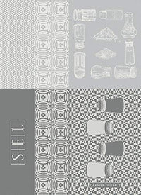 Thumbnail for Garnier-Thiebaut USA 39633 Salieres Blanc Küchentuch, Baumwolle, Grau/Schwarz im Sale