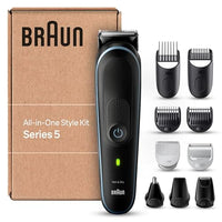 Thumbnail for Braun All-In-One Beard Care Body Groomer Set, Beard Trimmer / Beard Clipper, Trimmer/Hair Clipper for Men, Hair Clipper, Rechargeable, 100 Min. Cordless Runtime, MGK5410 on Sale