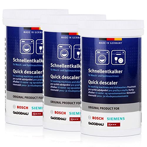 3x BSH Schnellentkalker 250g - für Wasch- und Spülmaschinen, Entkalker im Sale