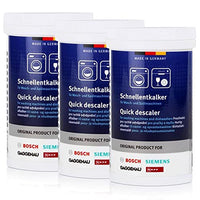 Thumbnail for 3x BSH Schnellentkalker 250g - für Wasch- und Spülmaschinen, Entkalker im Sale