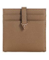 Thumbnail for GUESS Damen Laurel Tab Card Case Wallet, Dark Taupe, Einheitsgröße im Sale
