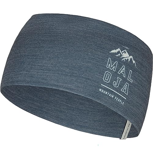 Maloja Rumplerm. Stirnband Blau - Merino Schnelltrocknendes elastisches Multisport Stirnband, im Sale