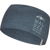 Thumbnail for Maloja Rumplerm. Stirnband Blau - Merino Schnelltrocknendes elastisches Multisport Stirnband, im Sale