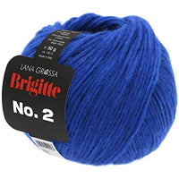 Thumbnail for LANA GROSSA Brigitte No. 2 | Elegant net yarn structure made of alpaca and cotton | Hand-knitting yarn made of 47% alpaca, 45% cotton & 8% virgin wool | 50g wool for knitting & crocheting | 140m yarn on sale