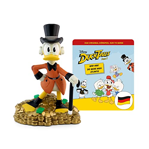 tonies audio figures for Toniebox, Disney DuckTales – Woohoo! / The Search for Atlantis, audio play for children ages 4 and up, playing time approx. 58 minutes, on sale